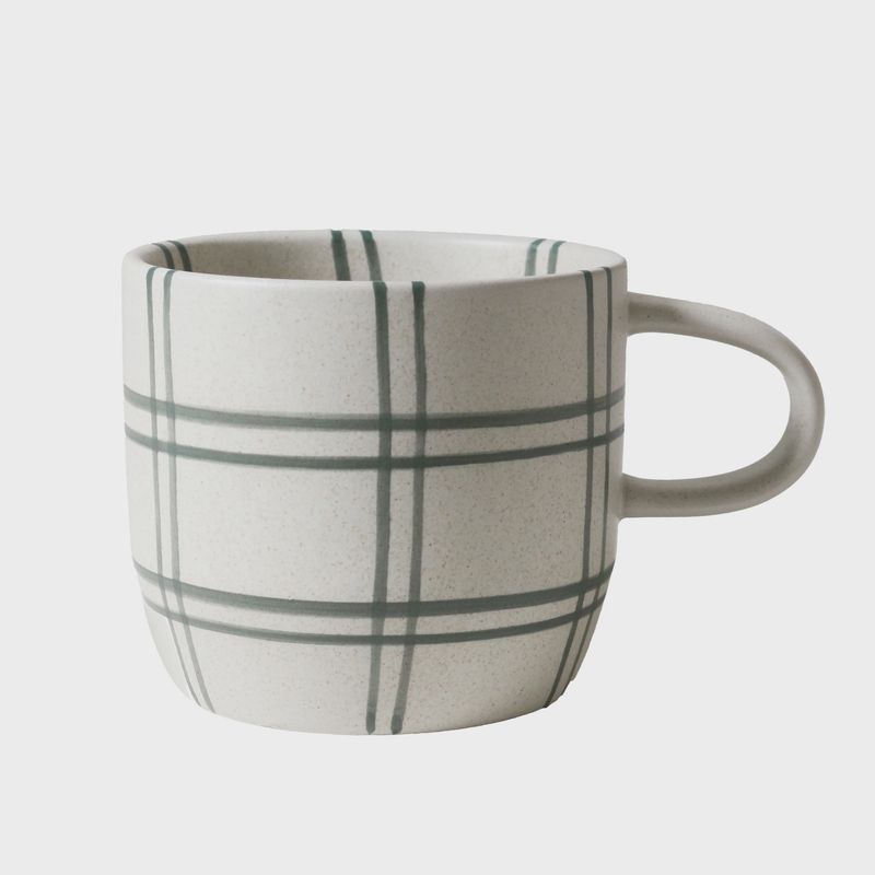 MUG SINGLE - GREEN LINEAR CAT'S PYJAMAS