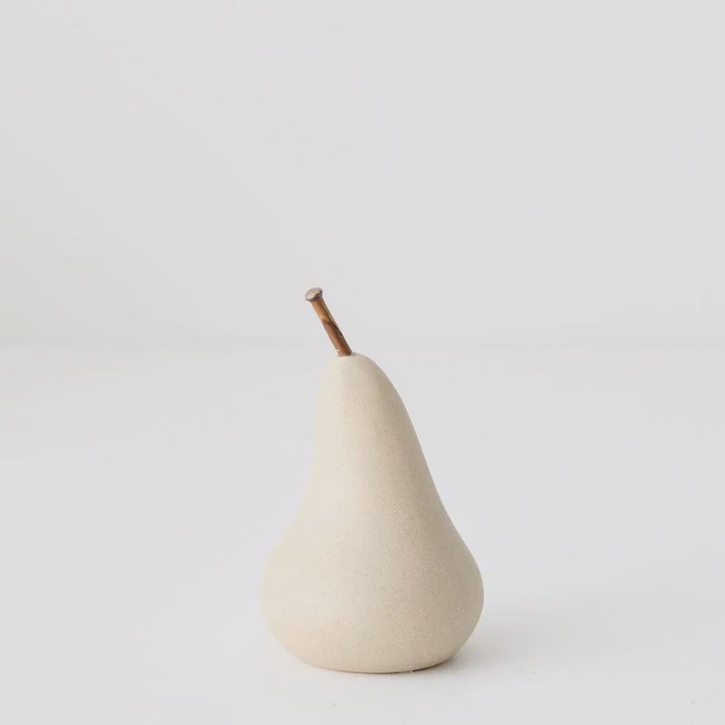 Elvi Pear -Putty 11cmh x 7cmd