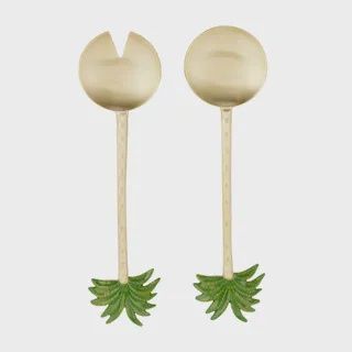 Areca S/2 S/Steel Salad Servers 28.5cm