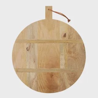 Farmers Round Wood Serving Board 55x65cm