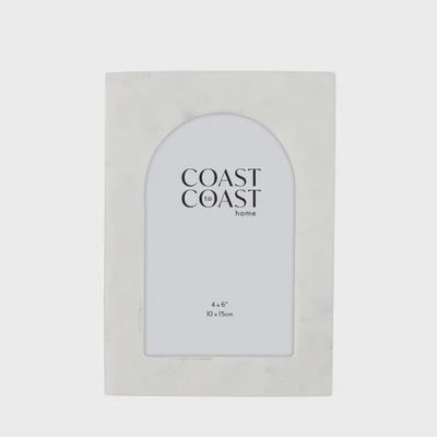 Marco Marble 4x6 Frame 14x19cm White