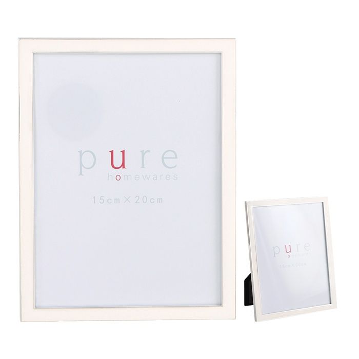 Quirk Enamel Frame Ivory 20x15 Large