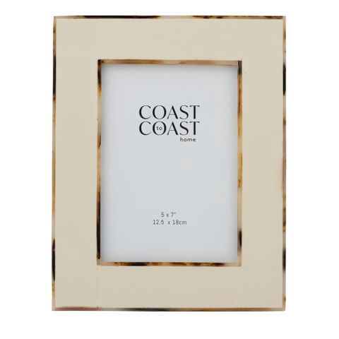 Andover Resin 5x7 Frame 19x24cm Nat
