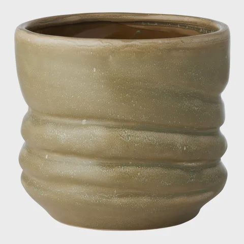 Jude Ceramic Pot 21x18.5cm Sage*