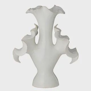 Paloma Ceramic Vase 40x24x49.5cm Ivory