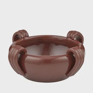 Enzo Ceramic Bowl 30x12cm Russet