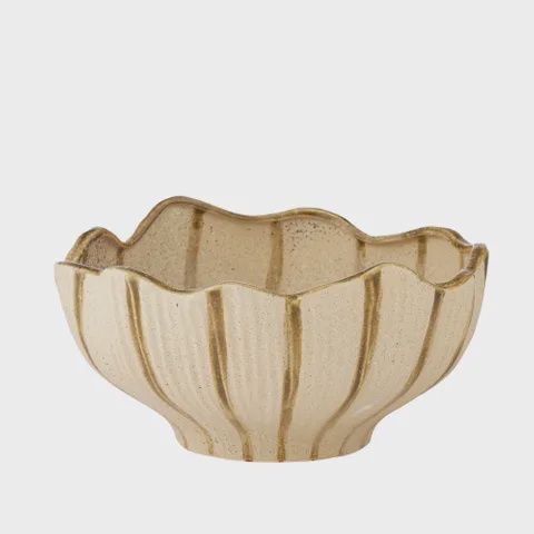 Alessia Cer Bowl 30.5x15cm Ivory/Olive