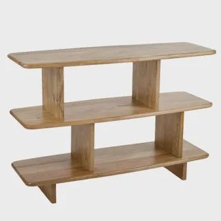 Lavello Wood Shelves 120x40x82cm Natural