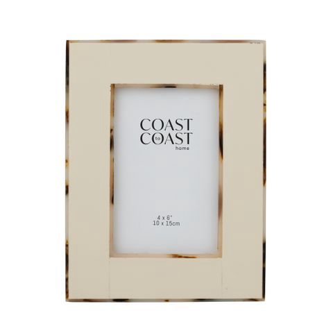 Andover Resin 4x6 Frame 16.5x21.5cm Nat