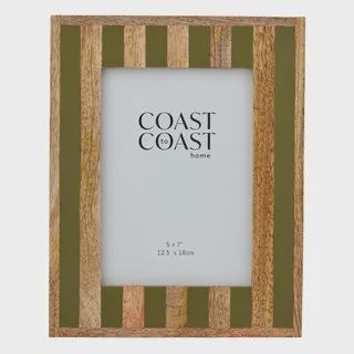 Ceres Wd/Resin 5x7 Frame 19x24cm Olive