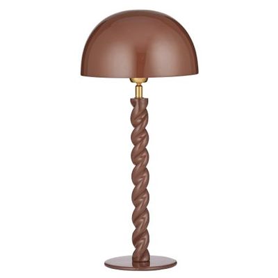 Ormond Metal Lamp 25x52cm Chocolate