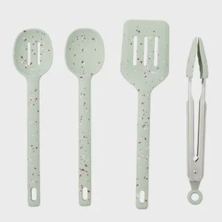 Gem 4pc Silicone/SS Tool Set 30cm Seafm