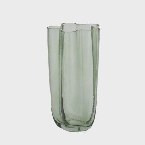 Miranda Glass Vase 15x31cm Mint