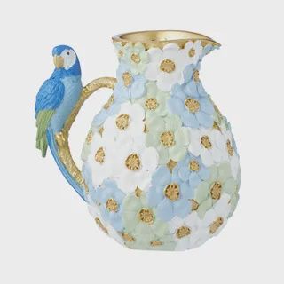 Robin Resin Jug 24x19x25cm Multi