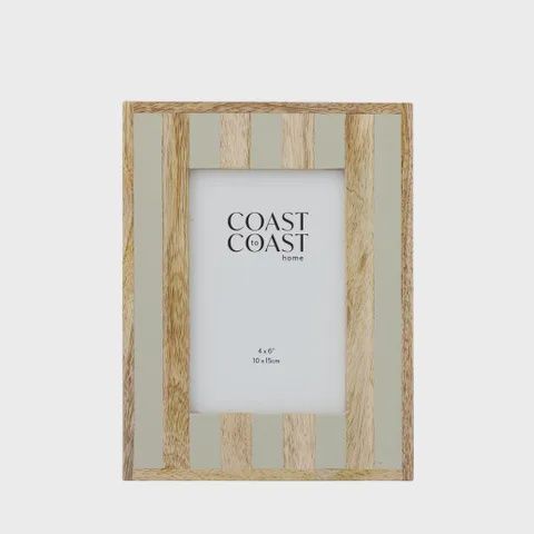 Ceres Wood/Resin 4x6" Frame 16x21cm Sage