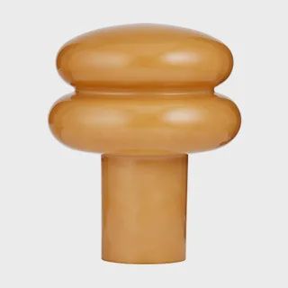 Marc Glass Lamp 20x24cm Caramel