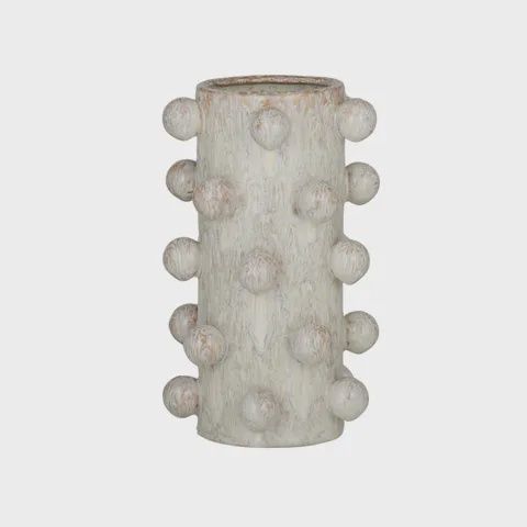 Pip Ceramic Vase 14x22.5cm Ivory