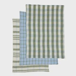 Kit S/3 Recycled Cott T`Towel 50x70cm Ol