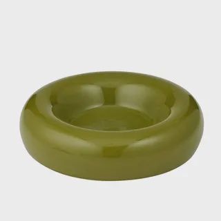 Orb Ceramic Bowl 24x5.5cm Olive