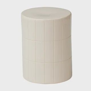 Boyd Ceramic Tile Stool 33x44cm Ivory
