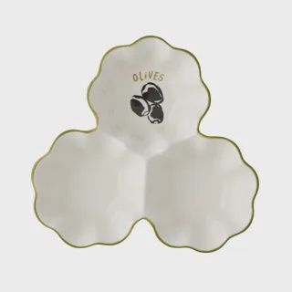 Mangiare Olive Ceramic Dish 17x17x4cm