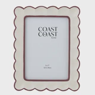 Ana Resin 5x7" Frame 17x22cm Iv/Russet