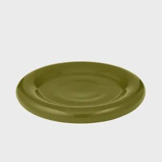 Orb Ceramic Platter 26cm Olive