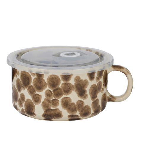 Dylan Travel Soup Mug 13.5x6.5cm Cocoa