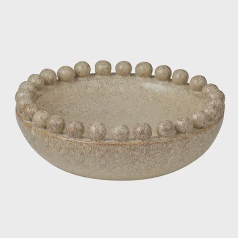 Pip Ceramic Bowl 31x10cm Ivory