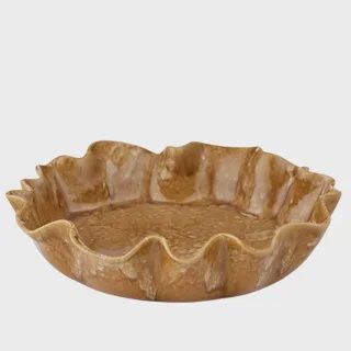Seth Ceramic Bowl 40x9cm Mustard