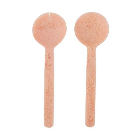 Kip S/2 Resin Salad Server 25.5cm Peach