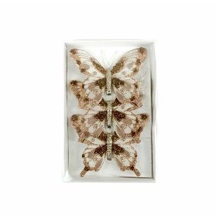 FEATHER BTTRFLY PK3 LIGHT COPPER