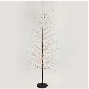 STOCKHOLM 2000 LED TREE BROWN 210CM
