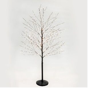 STOCKHOLM 600 LED TREE BROWN 120CM