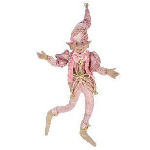 FABRIC ELF PINK CHAMPAGNE LGE