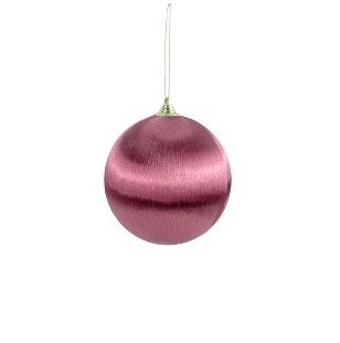 SATIN WRAP BALL 120MM DARK PINK