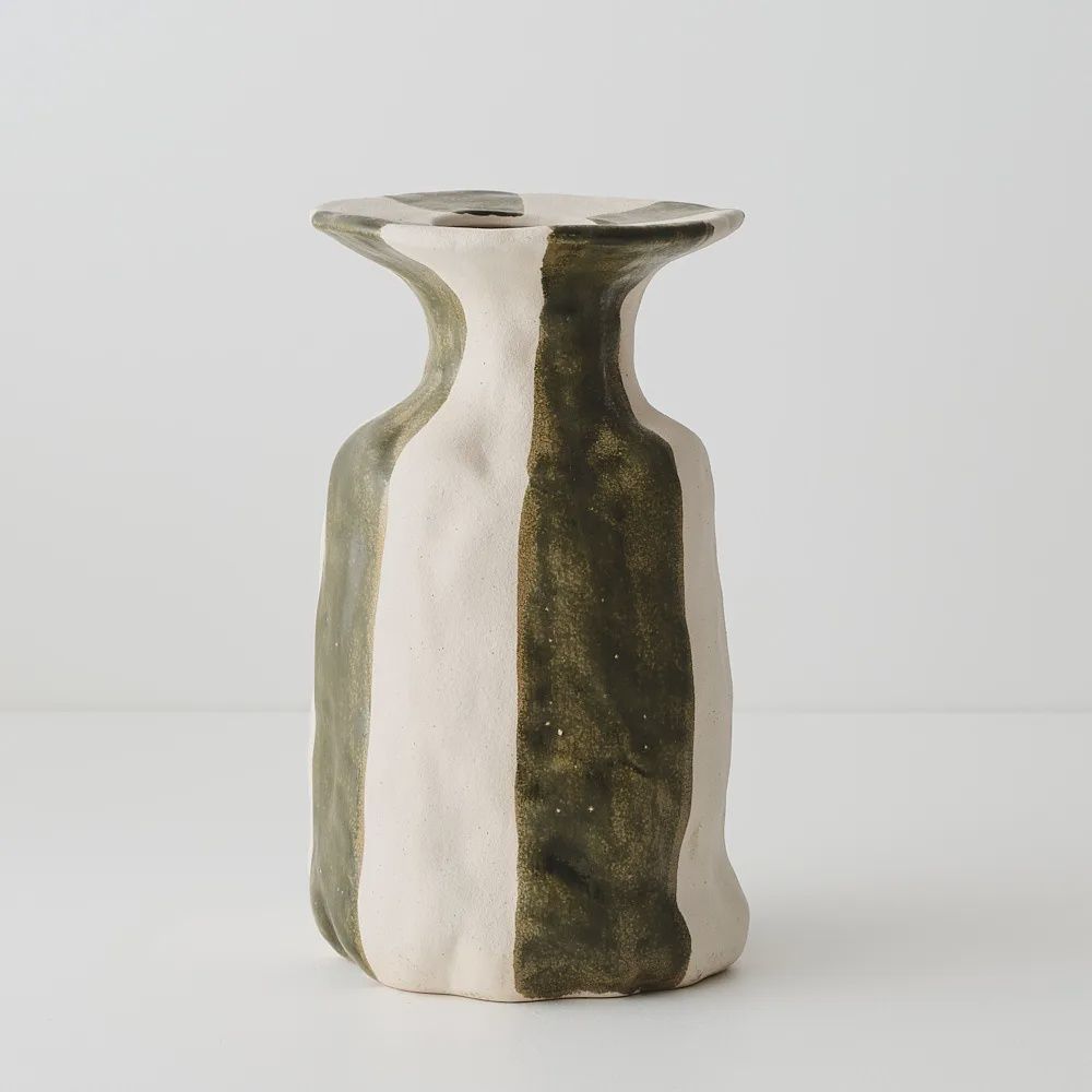 Oreio Vase Dark Olive 26x15cm