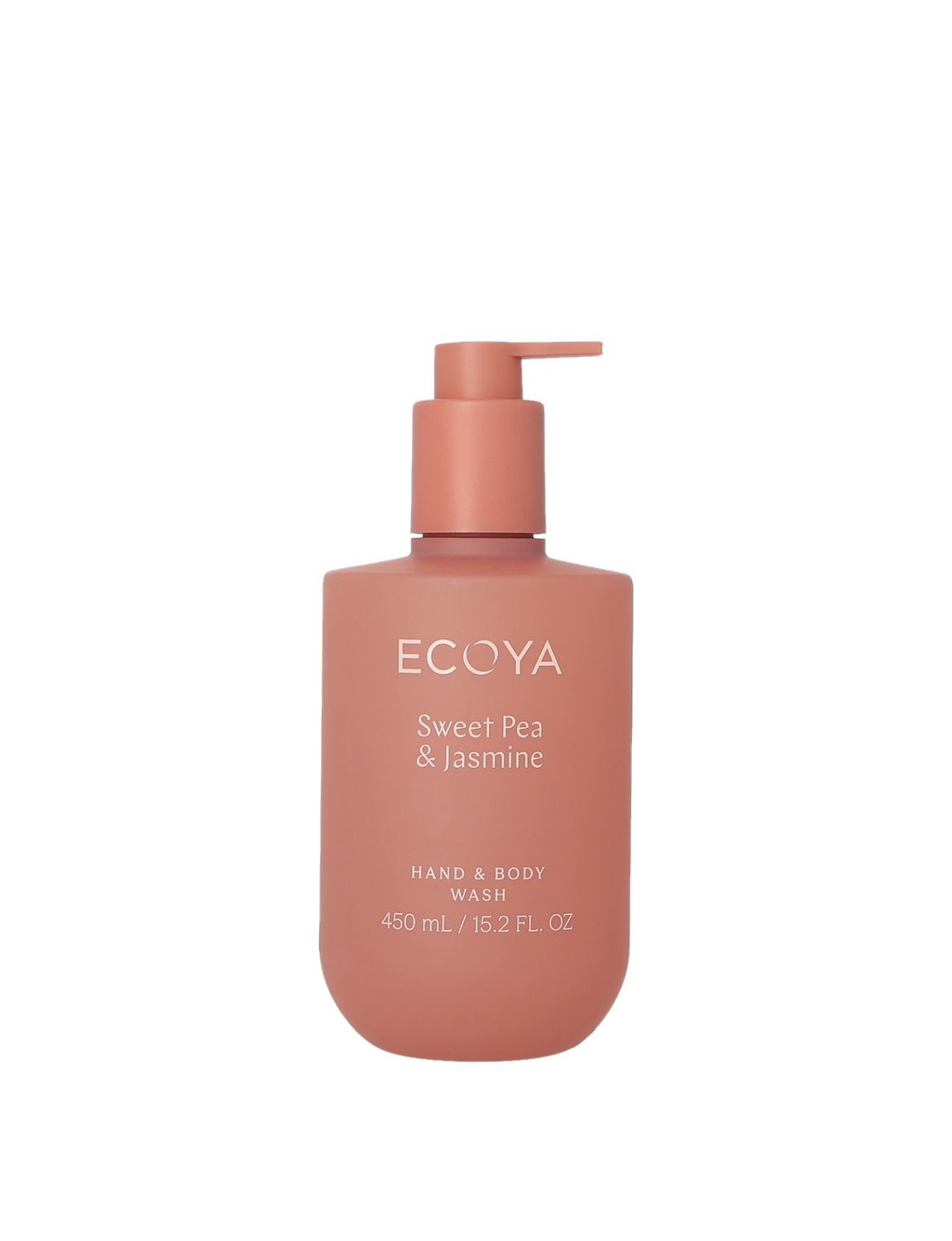 ECOYA Hand &amp; Body Wash Sweet Pea &amp; Jasmine 450ml