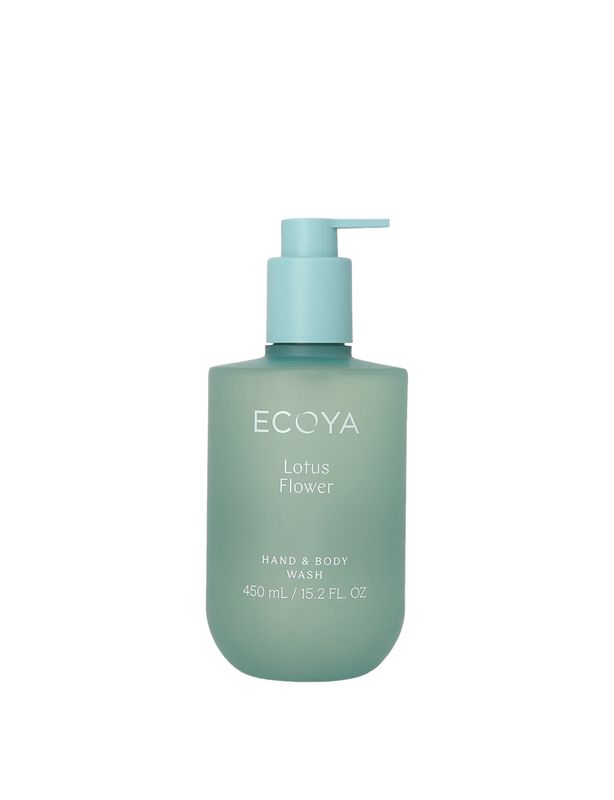 ECOYA Hand &amp; Body Wash Lotus Flower 450ml