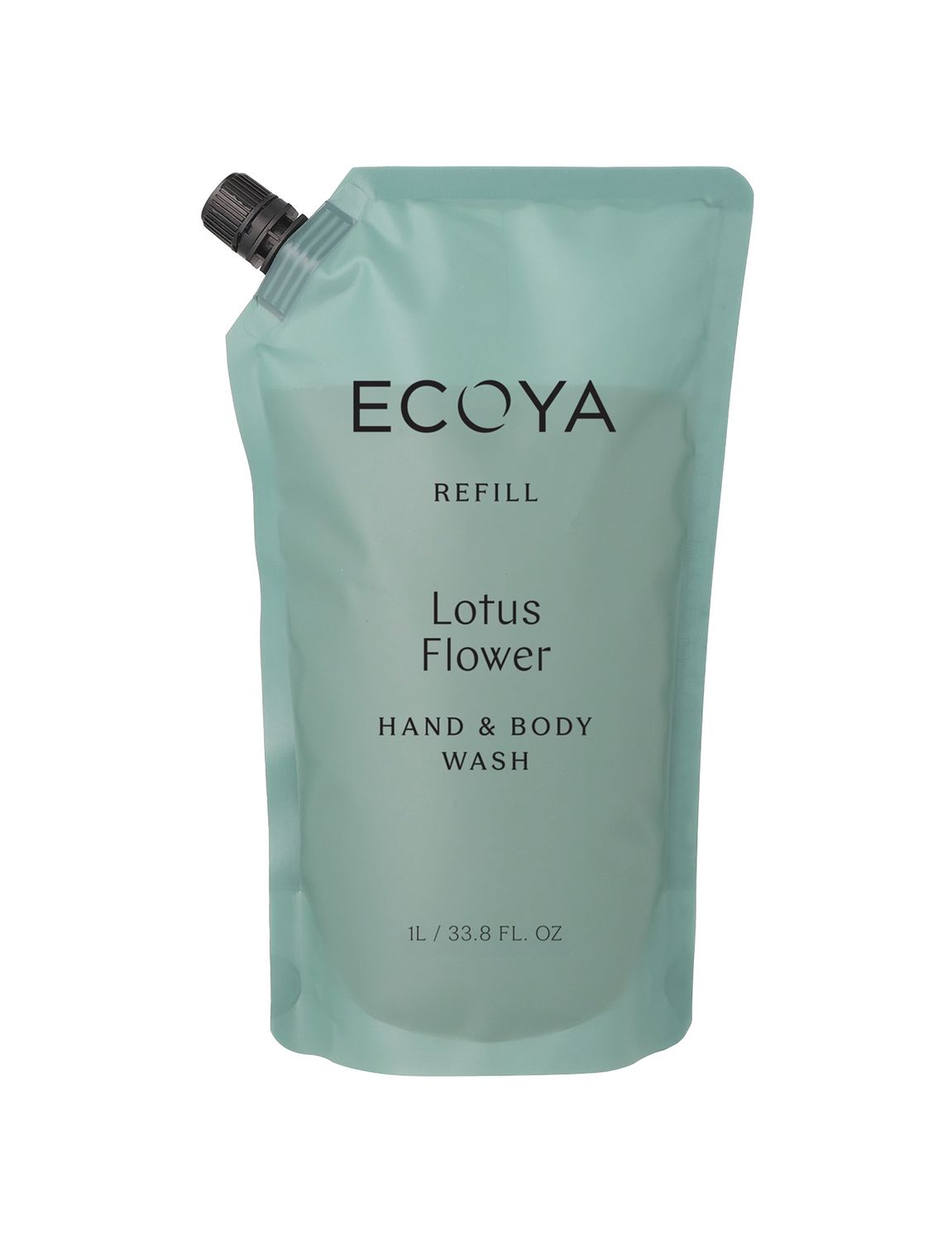 ECOYA Hand &amp; Body Wash Refill Lotus Flower 1L