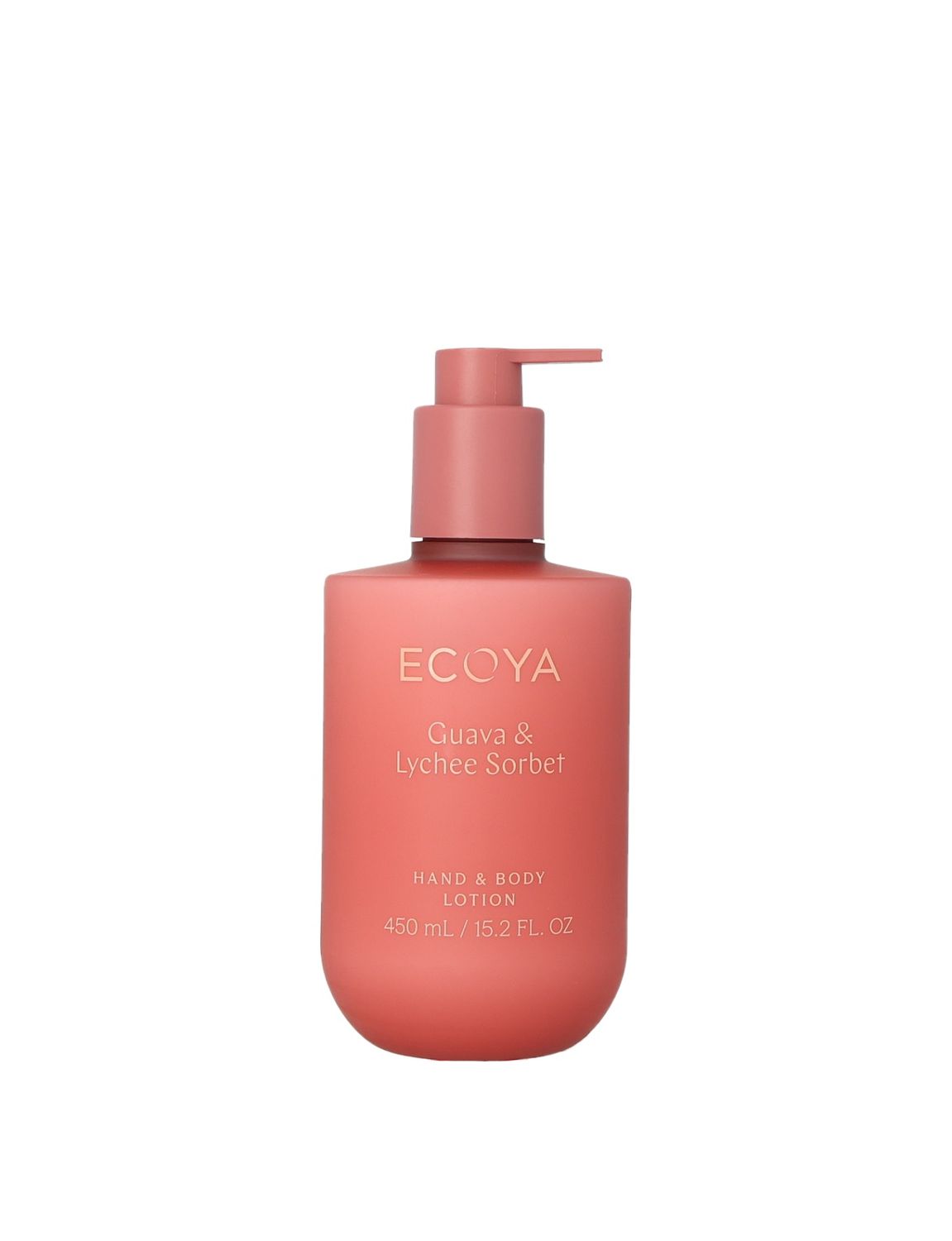 ECOYA Hand &amp; Body Lotion Guava &amp; Lychee Sorbet 450ml