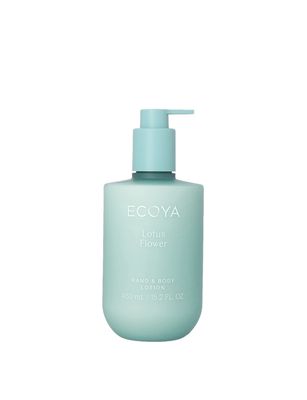 ECOYA Hand &amp; Body Lotion Lotus Flower 450ml