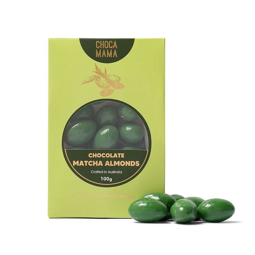 Matcha Almonds 100g