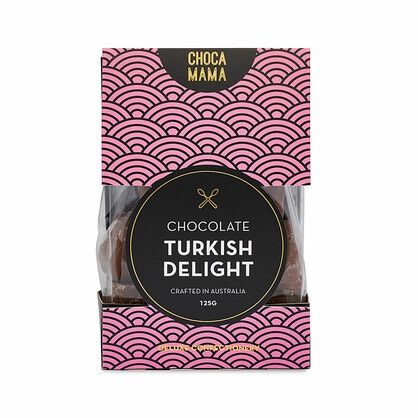 Chocolate Turkish Delight Small Window Box 125g