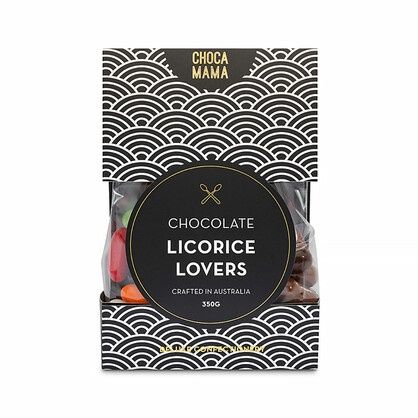 Chocolate Licorice Lovers Medium Window Box 350g