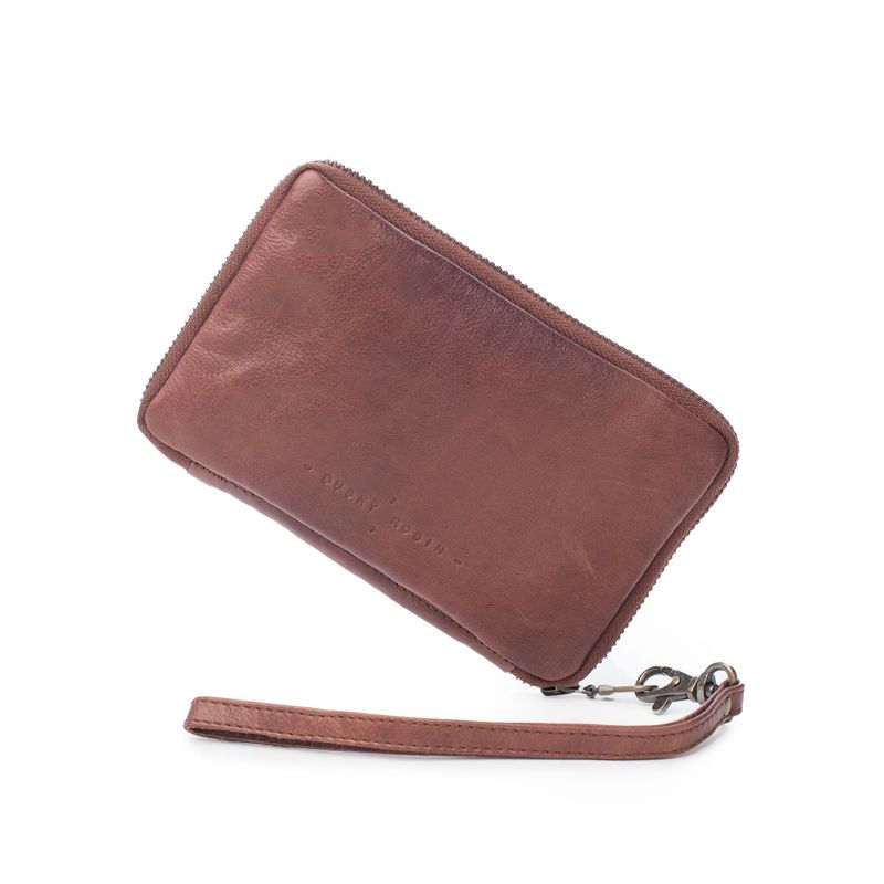 Jean medium purse Brown