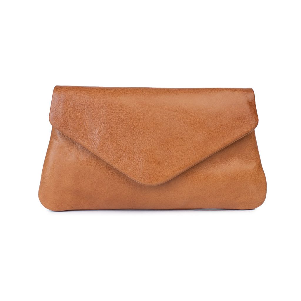 Quinn purse Tan