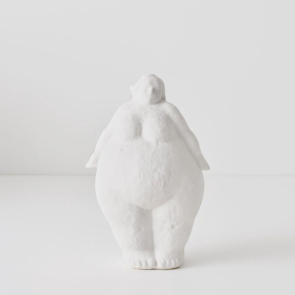 Object Sabine White 14cmw x 22cmh