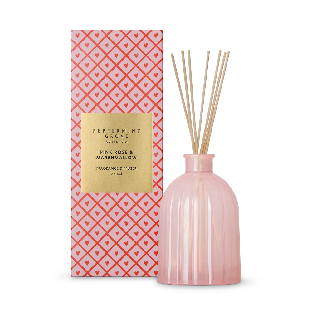 PGA Large Diffuser 350ml - Pink Rose &amp; Marshmallow (Ltd Edition)