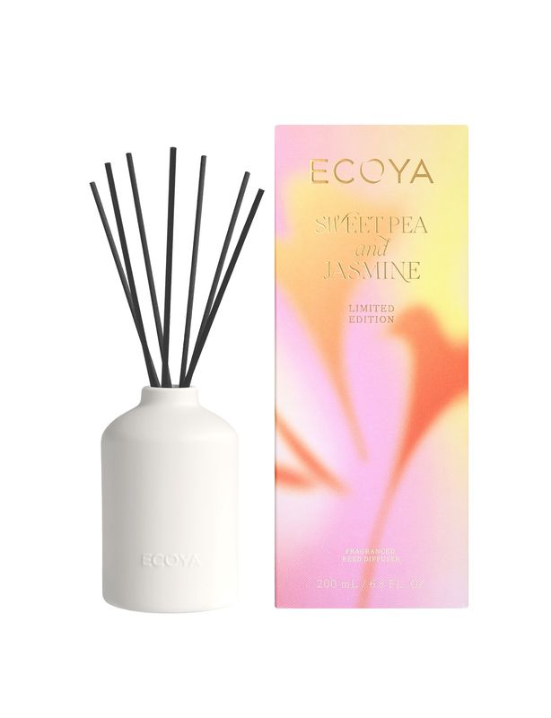 Sweet Pea &amp; Jasmine Ceramic Diffuser - Limited Edition